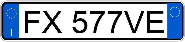 Numer rejestracyjny FX577VE posiada MINI Mini Clubman