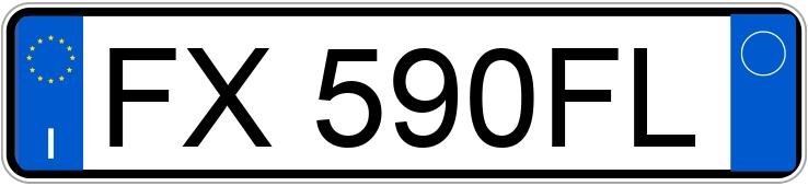 Numer rejestracyjny FX590FL posiada BMW X4 X4 M Competition (375 kw)