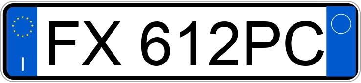 Numer rejestracyjny FX612PC posiada RENAULT Kadjar