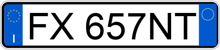 Numer rejestracyjny FX657NT posiada MERCEDES Classe A