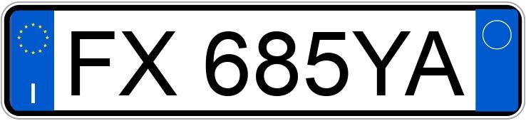 Numer rejestracyjny FX685YA posiada CITROEN C3 Aircross 1a s.