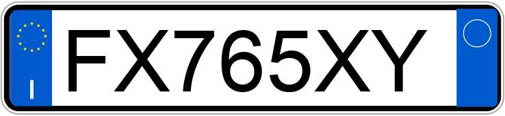 Numer rejestracyjny FX765XY posiada CITROEN C3 3a serie