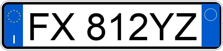 Numer rejestracyjny FX812YZ posiada KIA Sportage 4a serie