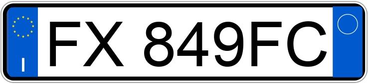 Numer rejestracyjny FX849FC posiada DACIA Duster 2a serie