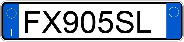 Numer rejestracyjny FX905SL posiada JEEP Compass 2a serie Numer rejestracyjny FX905SL posiada JEEP Compass 2a serie