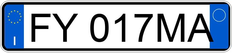 Numer rejestracyjny FY017MA posiada MERCEDES Classe B