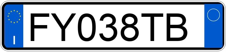 Numer rejestracyjny FY038TB posiada FORD Focus 4a serie