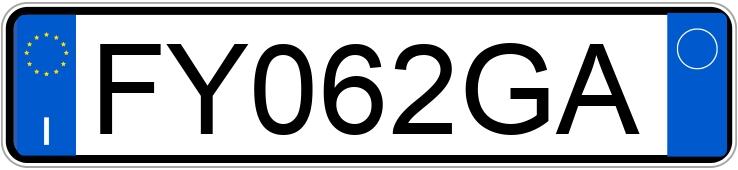 Numer rejestracyjny FY062GA posiada TOYOTA Yaris 3a serie Numer rejestracyjny FY062GA posiada TOYOTA Yaris 3a serie