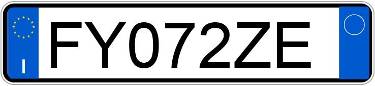 Numer rejestracyjny FY072ZE posiada HYUNDAI i10 2a serie