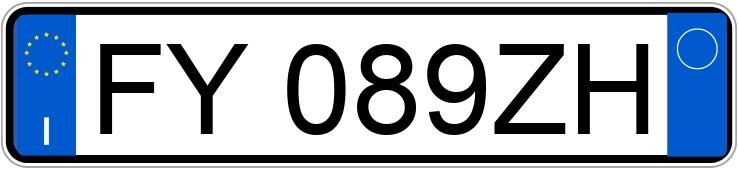 Numer rejestracyjny FY089ZH posiada ALFA ROMEO Giulia Numer rejestracyjny FY089ZH posiada ALFA ROMEO Giulia