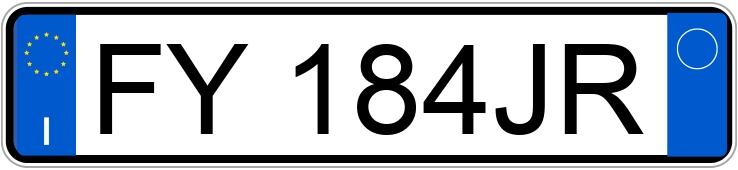 Numer rejestracyjny FY184JR posiada OPEL Mokka 1a serie