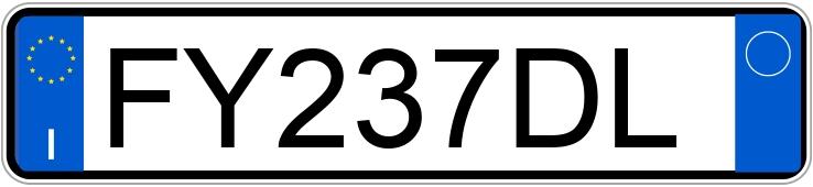 Numer rejestracyjny FY237DL posiada PEUGEOT 208 2a serie