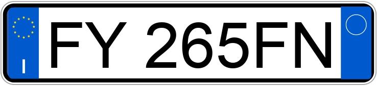 Numer rejestracyjny FY265FN posiada AUDI Q5 2a serie