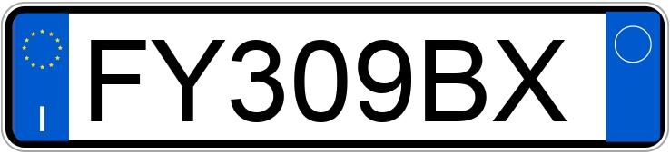 Numer rejestracyjny FY309BX posiada LAND ROVER Range Rover Velar Range Rover Velar 2.0D I4 240 CV R-Dynamic HSE (177 kw)
