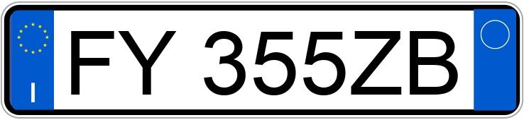 Numer rejestracyjny FY355ZB posiada KIA XCeed