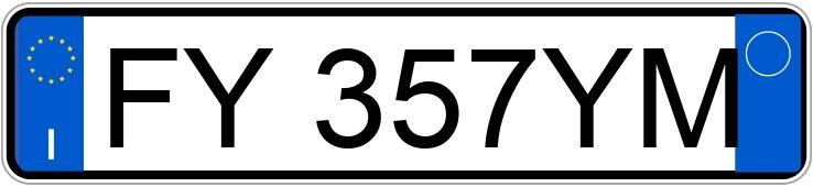 Numer rejestracyjny FY357YM posiada MERCEDES Classe C