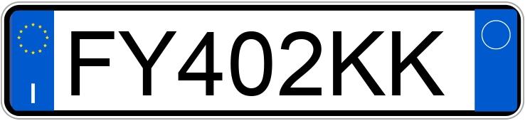 Numer rejestracyjny FY402KK posiada FORD Fiesta 7a serie Numer rejestracyjny FY402KK posiada FORD Fiesta 7a serie