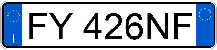 Numer rejestracyjny FY426NF posiada AUDI A5 2a serie Numer rejestracyjny FY426NF posiada AUDI A5 2a serie