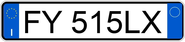 Numer rejestracyjny FY515LX posiada AUDI Q3 2a serie Numer rejestracyjny FY515LX posiada AUDI Q3 2a serie