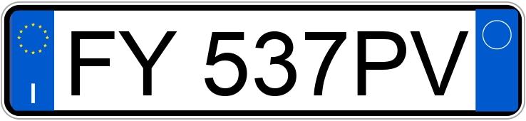 Numer rejestracyjny FY537PV posiada VOLKSWAGEN Caddy 4a serie