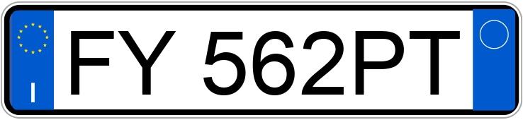 Numer rejestracyjny FY562PT posiada TOYOTA RAV4 3a serie