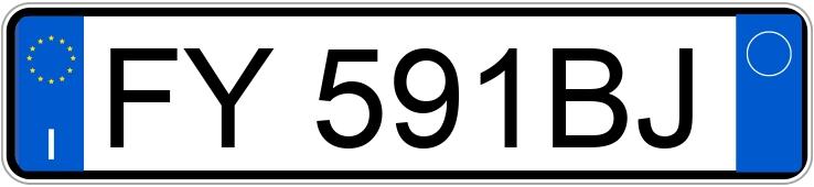 Numer rejestracyjny FY591BJ posiada AUDI A1-S1