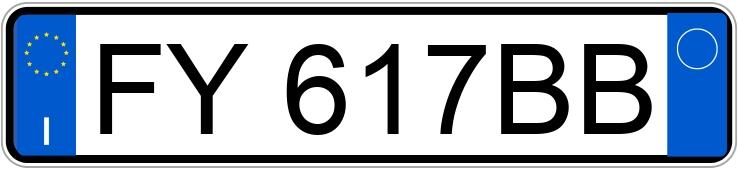 Numer rejestracyjny FY617BB posiada PEUGEOT 208 1o serie