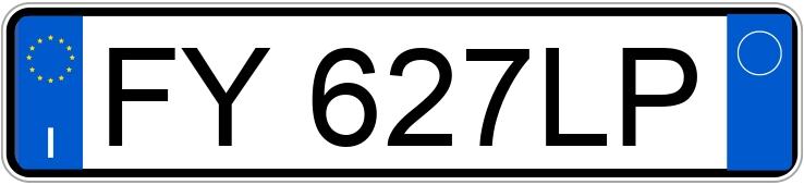 Numer rejestracyjny FY627LP posiada BMW Serie 8 GC