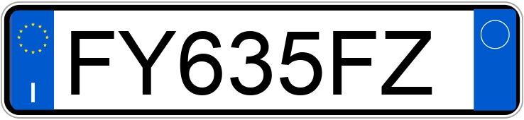 Numer rejestracyjny FY635FZ posiada VOLKSWAGEN Golf 7a serie Numer rejestracyjny FY635FZ posiada VOLKSWAGEN Golf 7a serie
