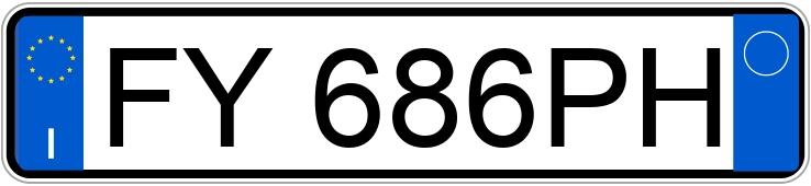 Numer rejestracyjny FY686PH posiada JEEP Cherokee 4as. 18-21