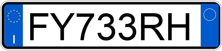 Numer rejestracyjny FY733RH posiada MERCEDES Classe A