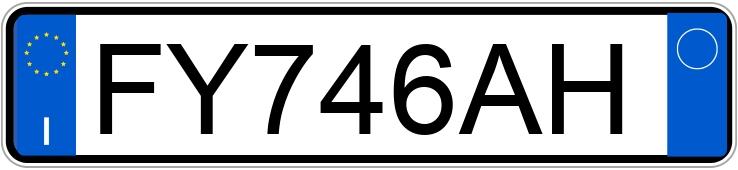 Numer rejestracyjny FY746AH posiada OPEL Karl