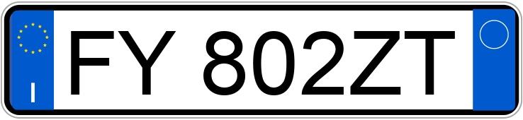 Numer rejestracyjny FY802ZT posiada VOLKSWAGEN Passat 8a serie