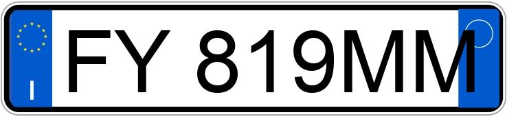 Numer rejestracyjny FY819MM posiada KIA Picanto 3as.