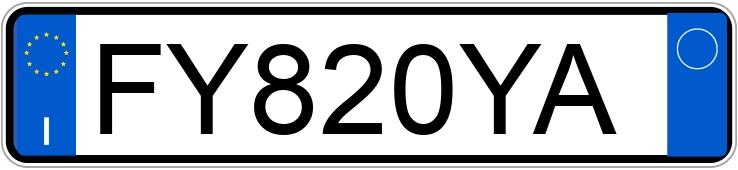 Numer rejestracyjny FY820YA posiada BMW Serie 3 Numer rejestracyjny FY820YA posiada BMW Serie 3