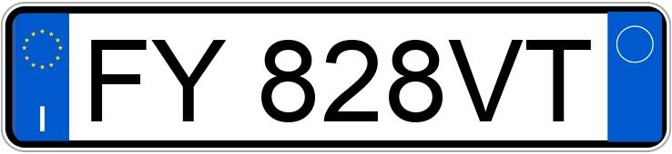 Numer rejestracyjny FY828VT posiada SUZUKI Vitara