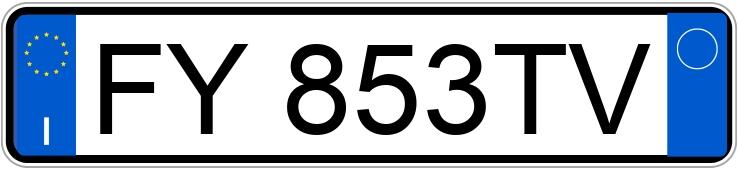 Numer rejestracyjny FY853TV posiada AUDI Q3 2a serie