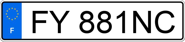 Numer rejestracyjny FY881NC posiada PEUGEOT 5008