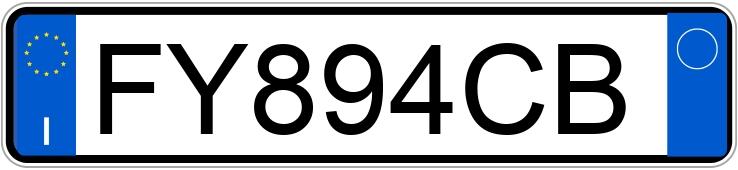 Numer rejestracyjny FY894CB posiada SMART fortwo 3as.