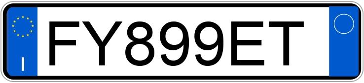 Numer rejestracyjny FY899ET posiada KIA Sportage 4a serie Numer rejestracyjny FY899ET posiada KIA Sportage 4a serie