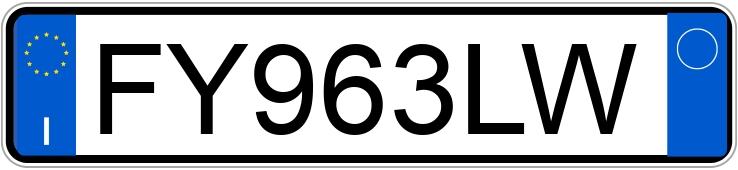 Numer rejestracyjny FY963LW posiada NISSAN Qashqai 2a serie
