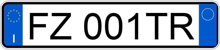 Numer rejestracyjny FZ001TR posiada LANCIA Ypsilon 3a serie