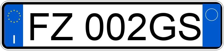 Numer rejestracyjny FZ002GS posiada MERCEDES Classe A