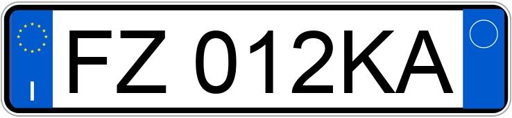 Numer rejestracyjny FZ012KA posiada OPEL Crossland