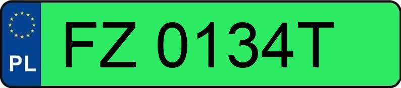 Numer rejestracyjny FZ 0134T posiada VOLKSWAGEN ID.4 PRO 150 KW - FZ0134T Numer rejestracyjny FZ 0134T posiada VOLKSWAGEN ID.4 PRO 150 KW - FZ0134T