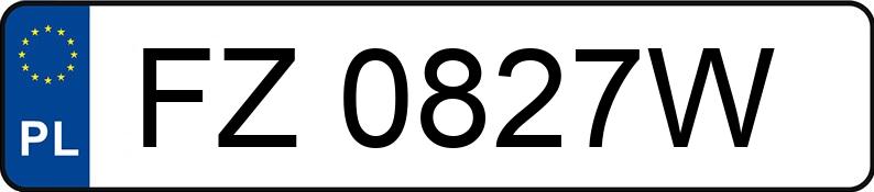 Numer rejestracyjny FZ 0827W posiada TOYOTA TOYOTA COROLLA - FZ0827W Numer rejestracyjny FZ 0827W posiada TOYOTA TOYOTA COROLLA - FZ0827W