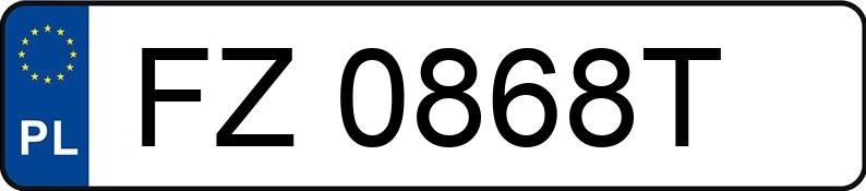 Numer rejestracyjny FZ 0868T posiada BMW 318 I - FZ0868T