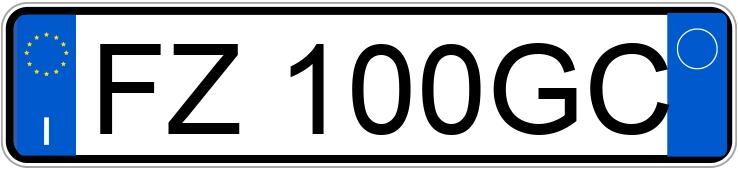 Numer rejestracyjny FZ100GC posiada JEEP Compass 2a serie Compass 1.4 MultiAir 2WD S (103 kw)