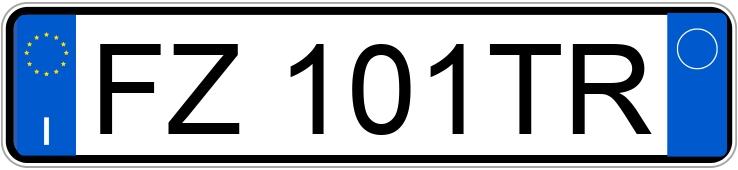 Numer rejestracyjny FZ101TR posiada LANCIA Ypsilon 3a serie Numer rejestracyjny FZ101TR posiada LANCIA Ypsilon 3a serie