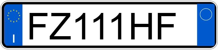 Numer rejestracyjny FZ111HF posiada BENTLEY Continental 3a s.